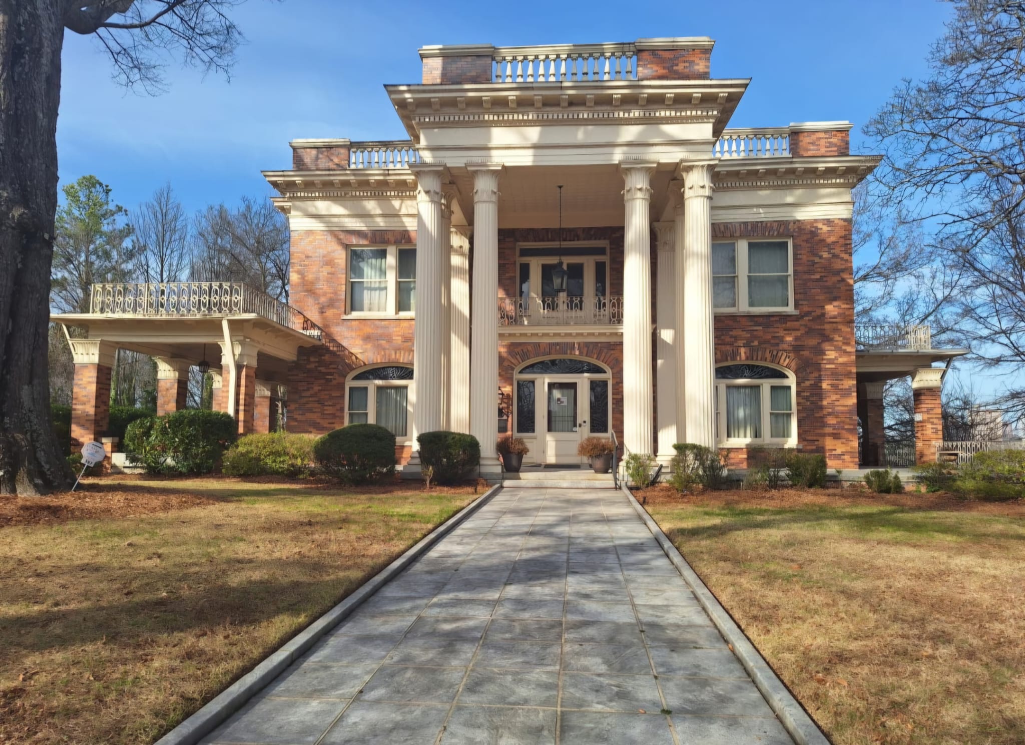 The Herndon Home exterior on University Place in Atlanta